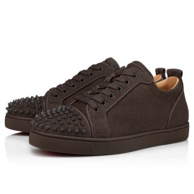 Zapatillas Louis Junior Spikes Orlato Christian Louboutin Hombre - Grises Oscuro - 1205146J594